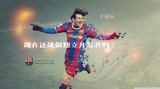 现在还能做独立开发者吗?