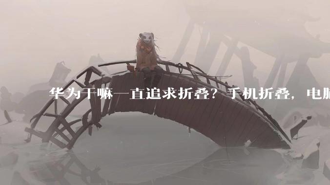 华为干嘛一直追求折叠？手机折叠，电脑也要折叠？