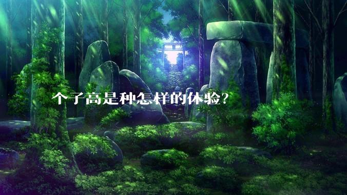 个子高是种怎样的体验？