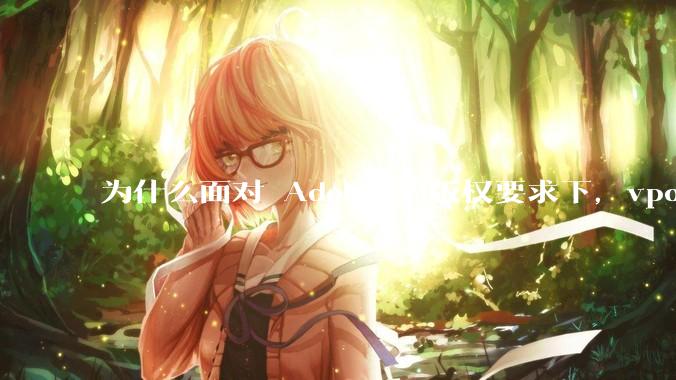 为什么面对 Adobe 的版权要求下，vposy 大神还能从容不迫？