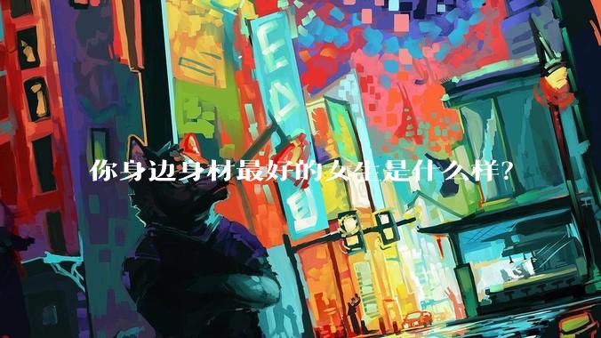 你身边身材最好的女生是什么样？