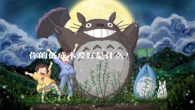 你的低成本爱好是什么？