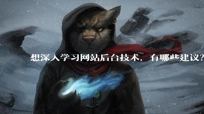 想深入学习网站后台技术，有哪些建议？