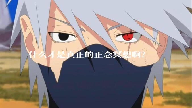 什么才是真正的正念冥想啊？