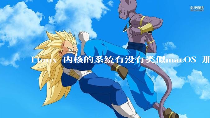 Linux 内核的系统有没有类似macOS 那样漂亮流畅的桌面环境的发行版本?